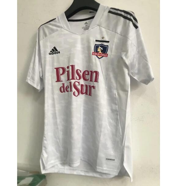 2021/22 Colo-Colo Home White Soccer Jersey Shirt